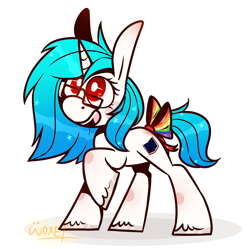 Size: 2106x2100 | Tagged: safe, artist:~w0xel~, derpibooru import, oc, oc:aurora ise, pony, unicorn, solo