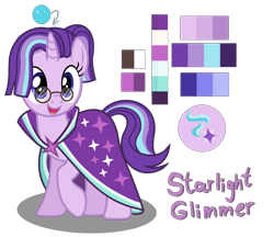 Size: 2204x1900 | Tagged: safe, artist:sarasdream04, derpibooru import, starlight glimmer, pony, alternate hairstyle, clothes, glasses, robe, simple background, solo, sunburst's robe, transparent background