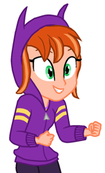 Size: 596x980 | Tagged: safe, artist:brandonthebronypony, derpibooru import, equestria girls, barbara gordon, dc superhero girls, equestria girls-ified