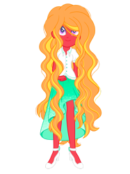 Size: 1280x1708 | Tagged: safe, artist:ocean-drop, derpibooru import, oc, oc:pebble pie, equestria girls, clothes, dress, equestria girls-ified, female, long hair, offspring, parent:big macintosh, parent:marble pie, parents:marblemac, shirt, shoes, simple background, solo, transparent background