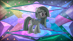 Size: 3840x2160 | Tagged: safe, artist:anime-equestria, artist:laszlvfx, derpibooru import, edit, marble pie, pony, solo, wallpaper, wallpaper edit