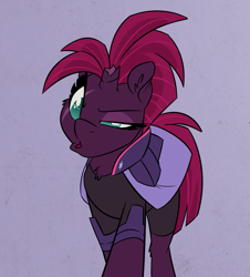 Size: 809x895 | Tagged: safe, artist:light262, derpibooru import, tempest shadow, pony, unicorn, broken horn, horn, solo