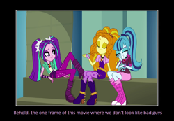 Size: 1074x745 | Tagged: safe, artist:thejboy88, derpibooru import, edit, screencap, adagio dazzle, aria blaze, sonata dusk, equestria girls, rainbow rocks, the dazzlings