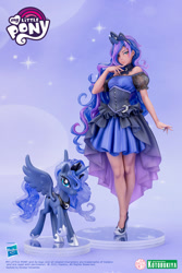 Size: 667x1000 | Tagged: safe, derpibooru import, princess luna, human, pony, anime, bishoujo, humanized, kotobukiya, kotobukiya princess luna