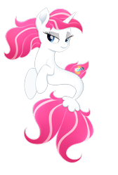 Size: 2010x2983 | Tagged: safe, artist:scarlet-spectrum, derpibooru import, oc, oc only, oc:vixen, pony, seapony (g4), unicorn, blue eyes, colored pupils, commission, dorsal fin, eyelashes, female, fish tail, flowing mane, flowing tail, horn, seaponified, simple background, solo, species swap, tail, transparent background
