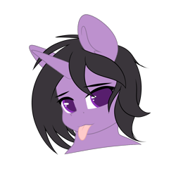 Size: 1000x1000 | Tagged: safe, artist:xcinnamon-twistx, derpibooru import, oc, oc:charm sign, unicorn, :p, commission, looking at you, male, tongue out