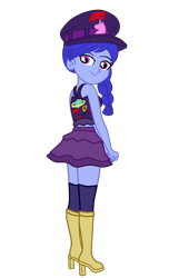 Size: 1128x1853 | Tagged: safe, artist:gmaplay, derpibooru import, space camp (character), equestria girls, ferrari, formula 1, racing, simple background, solo, transparent background