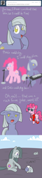 Size: 650x2696 | Tagged: safe, artist:atlur, ponerpics import, limestone pie, marble pie, pinkie pie, earth pony, pony, ask, ask the pie sisters, comic, deleted from derpibooru, tumblr