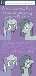 Size: 650x1368 | Tagged: safe, artist:atlur, ponerpics import, limestone pie, marble pie, ask, ask the pie sisters, comic, deleted from derpibooru, tumblr