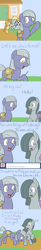 Size: 650x3995 | Tagged: safe, artist:atlur, ponerpics import, carrot top, derpy hooves, golden harvest, limestone pie, marble pie, pegasus, pony, ask, ask the pie sisters, comic, deleted from derpibooru, female, mare, tumblr