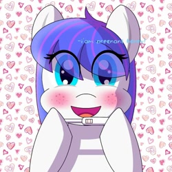 Size: 1000x1000 | Tagged: safe, artist:renoinstant's, derpibooru import, oc, oc:starry pappermint, pegasus, pregnant, solo