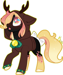 Size: 1718x2048 | Tagged: safe, artist:kurosawakuro, derpibooru import, oc, earth pony, pony, bow, clothes, female, hoodie, mare, solo, tail bow