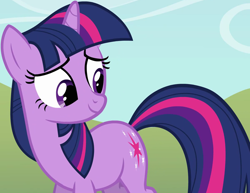 Size: 1876x1445 | Tagged: safe, derpibooru import, screencap, twilight sparkle, unicorn twilight, pony, unicorn, the return of harmony, cropped, cute, female, mare, solo, twiabetes