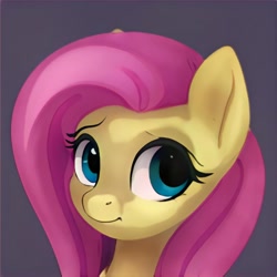 Size: 1024x1024 | Tagged: safe, artist:thisponydoesnotexist, derpibooru import, pony, neural network, not fluttershy