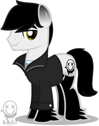 Size: 697x890 | Tagged: safe, artist:amgiwolf, derpibooru import, oc, oc only, oc:amgi, earth pony, pony, clothes, earth pony oc, hoof fluff, male, rule 63, simple background, smiling, stallion, transparent background