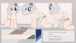 Size: 6880x3924 | Tagged: safe, artist:1fresita, derpibooru import, oc, oc:whitey, earth pony, pony, absurd resolution, clothes, female, mare, socks, solo