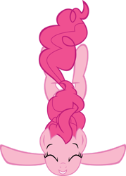 Size: 900x1259 | Tagged: safe, artist:cloudshadezer0, derpibooru import, pinkie pie, earth pony, pony, a dog and pony show, falling, solo