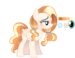 Size: 1280x998 | Tagged: safe, artist:reptaurdrawsmlp, derpibooru import, oc, pegasus, pony, female, magical lesbian spawn, mare, offspring, parent:pear butter, parent:vapor trail, simple background, solo, transparent background