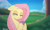 Size: 2000x1200 | Tagged: safe, artist:navokin, derpibooru import, fluttershy, pegasus, pony, blurry background, blushing, bust, cup, cute, ears, eyes closed, female, floppy ears, food, hoof hold, mare, outdoors, portrait, shyabetes, smiling, solo, tea, teacup, three quarter view