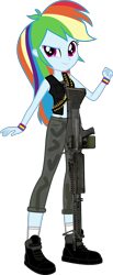 Size: 1695x4096 | Tagged: safe, artist:edy_january, derpibooru import, rainbow dash, equestria girls, ammo belt, armored wings, call of duty, call of duty black ops, call of duty black ops cold war, clothes, eqg promo pose set, gun, m60, machine gun, marines, rambo, rambo dash, sarah wentterson, solo, sports bra, u.s marines, usmc, vietnam, vietnam war, vietnam war series, weapon