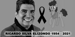 Size: 1028x512 | Tagged: safe, derpibooru import, cheese sandwich, earth pony, human, pony, actor, death, dubbing, irl, irl human, latin american, photo, rest in peace, ricardo silva, tribute edition, voice actor