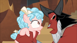 Size: 1200x676 | Tagged: safe, derpibooru import, screencap, cozy glow, lord tirek, pegasus, pony, frenemies (episode)