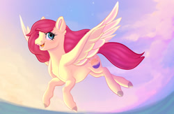 Size: 1280x832 | Tagged: safe, artist:isorrayi, derpibooru import, oc, pegasus, pony, female, flying, mare, solo