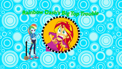 Size: 1280x720 | Tagged: safe, artist:ddart2019, derpibooru import, rainbow dash, sunset shimmer, equestria girls, rainbow rocks, arthur