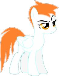 Size: 1748x2256 | Tagged: safe, artist:pegasski, artist:princessdeathwish, derpibooru import, oc, oc only, oc:skydive, pegasus, pony, base used, eyelashes, female, mare, pegasus oc, simple background, smiling, smirk, solo, transparent background, wings