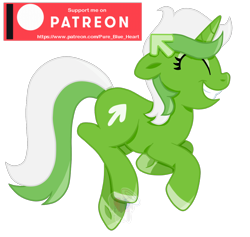 Size: 1060x1006 | Tagged: safe, artist:pure-blue-heart, derpibooru import, oc, oc:upvote, pony, unicorn, derpibooru, derpibooru ponified, meta, patreon, patreon logo, patreon reward, ponified, simple background, smiling, solo, transparent background