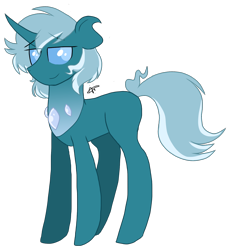 Size: 1436x1559 | Tagged: safe, artist:gallantserver, derpibooru import, oc, oc:spiracle, changepony, hybrid, interspecies offspring, offspring, parent:pharynx, parent:trixie, parents:phartrix, simple background, solo, transparent background