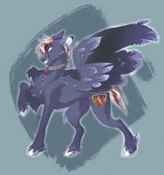 Size: 2576x2750 | Tagged: safe, artist:oashoxxo, derpibooru import, oc, pegasus, pony, male, solo, stallion, two toned wings, wings