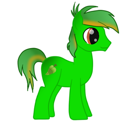 Size: 431x425 | Tagged: safe, derpibooru import, oc, oc only, oc:serpex, earth pony, green, leaf, male, stallion