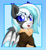 Size: 1907x2058 | Tagged: safe, artist:sickly-sour, oc, oc only, oc:snowcap, bat pony, bat pony oc, clothes, coat, coat markings, ear fluff, ears, fangs, raised hoof, raised leg, solo, spread wings, wings