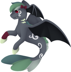 Size: 970x980 | Tagged: safe, artist:the-dreepy-mom, derpibooru import, oc, oc:aloe algae, seapony (g4), simple background, solo, transparent background