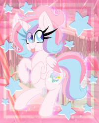 Size: 1280x1595 | Tagged: safe, artist:ladylullabystar, derpibooru import, oc, oc:lullaby star, alicorn, pony, female, mare, simple background, solo, transparent background