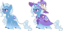 Size: 886x440 | Tagged: safe, artist:spellbounty, derpibooru import, trixie, pony, unicorn, female, leonine tail, simple background, solo, transparent background, unshorn fetlocks