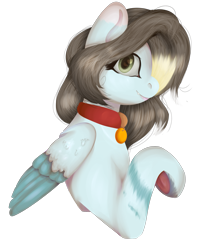 Size: 1733x2089 | Tagged: safe, artist:reptaurdrawsmlp, derpibooru import, oc, pegasus, pony, bust, female, mare, portrait, simple background, solo, transparent background