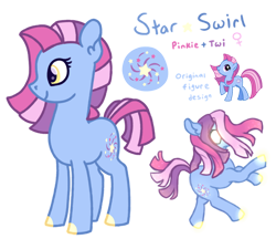 Size: 900x779 | Tagged: safe, artist:computerstickman, derpibooru import, oc, oc:star swirl, earth pony, pony, female, magic, magical lesbian spawn, mare, offspring, parent:pinkie pie, parent:twilight sparkle, parents:twinkie, solo