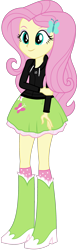 Size: 1024x3306 | Tagged: safe, artist:edy_january, derpibooru import, edit, fluttershy, equestria girls, adidas, adidas tracksuit, clothes, gopnik, hardbass, jacket, russia, russian, slav, smiling, solo, vector, vector edit