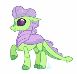 Size: 1280x1243 | Tagged: safe, artist:mvdkips, derpibooru import, oc, oc:ulnar, hybrid, dragonling, interspecies offspring, magical gay spawn, offspring, parent:spike, parent:thorax, parents:thoraxspike