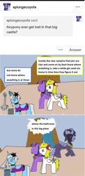 Size: 1174x2411 | Tagged: safe, artist:ask-luciavampire, derpibooru import, oc, alicorn, pony, undead, vampire, vampony, ask, clothes, maid, tumblr