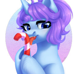 Size: 1500x1458 | Tagged: safe, artist:nika-rain, derpibooru import, oc, oc:blithe, pony, unicorn, bust, commission, cute, portrait, simple background, solo