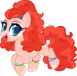 Size: 2277x2254 | Tagged: safe, artist:kurosawakuro, derpibooru import, oc, earth pony, pony, female, mare, offspring, parent:pinkie pie, parent:sunburst, parents:pinkieburst, simple background, solo, transparent background