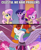 Size: 2900x3512 | Tagged: safe, artist:vultraz, derpibooru import, fluttershy, pinkie pie, princess celestia, twilight sparkle, twilight sparkle (alicorn), alicorn, pony, /mlp/, 4chan, alcohol, bourbon, celestia is not amused, drawthread, make equestria great again, unamused