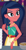 Size: 395x750 | Tagged: safe, derpibooru import, screencap, desert sage, better together, equestria girls, spring breakdown, bare shoulders, belt, bracelet, bustier, cropped, jewelry, khakis, sleeveless, solo, strapless, tube top