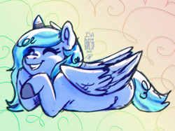 Size: 1280x958 | Tagged: safe, artist:laps-sp, derpibooru import, oc, oc only, pegasus, pony, solo