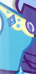 Size: 1920x3923 | Tagged: safe, derpibooru import, screencap, rarity, better together, equestria girls, rollercoaster of friendship, boobshot, breasts, clothes, cropped, cutie mark, cutie mark on clothes, geode of shielding, magical geodes, raritits, rarity peplum dress, transformation
