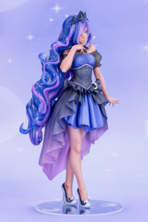 Size: 667x1000 | Tagged: safe, derpibooru import, princess luna, human, anime, breasts, clothes, dress, gown, high heels, humanized, kotobukiya, kotobukiya princess luna, shoes, solo, stiletto heels