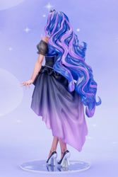 Size: 667x1000 | Tagged: safe, derpibooru import, princess luna, human, clothes, dress, gown, high heels, humanized, kotobukiya, kotobukiya princess luna, shoes, solo, stiletto heels